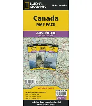 Canada Map Pack: Canada West/ Canada Central/ Canada East