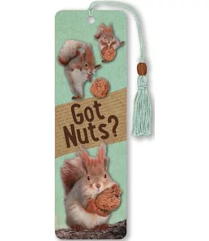 Got Nuts? Beaded Bookmark