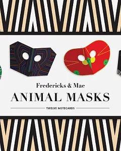 fredericks & mae Animal Mask Notecards