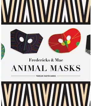 Fredericks & Mae Animal Mask Notecards