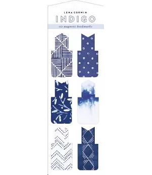 Indigo Magnetic Bookmarks