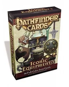Pathfinder Cards: Iconic Equipment 3 Item Cards Deck