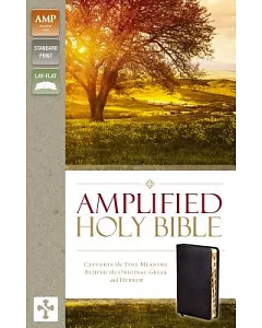 Holy Bible: Amplified, Black, Bonded Leather, Captures the Full Meaning Behind the Original Greek and Hebrew
