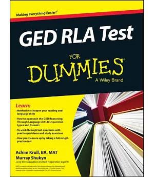 GED RLA Test for Dummies