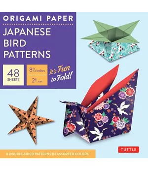 Origami Paper Japanese Bird Patterns