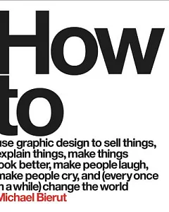 How to use graphic design to sell things, explain things, make things look better, make people laugh, make people cry, and every once in a while change the world