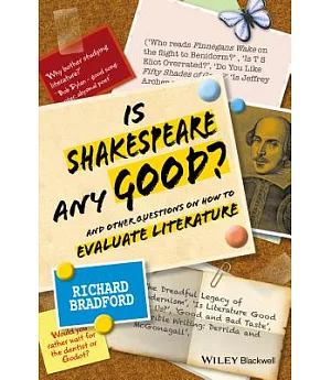 Is Shakespeare Any Good: And Other Questions on How to Evaluate Literature