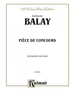 Piece De Concours: Kalmus Edition