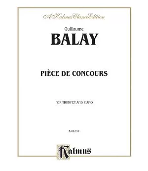 Piece De Concours: Kalmus Edition