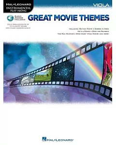 Great Movie Themes: Viola, Audio Access Included with Audio Accompaniment