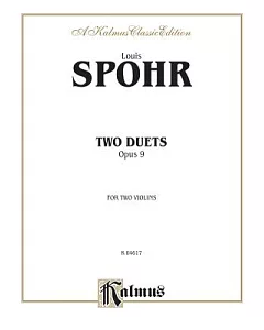 Two Duets: Opus 9 for Two Violins