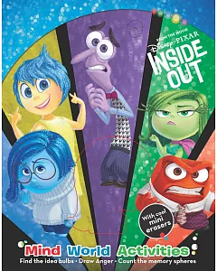 Disney Pixar Inside Out Activity Book with covermount