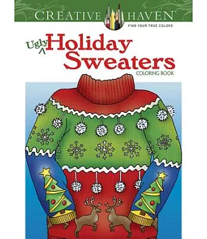 Ugly Holiday Sweaters Adult Coloring Book