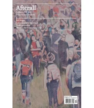 Afterall: Summer 2015, A Journal of Art, Context and Enquiry