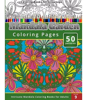 Mandala Garden Coloring Pages