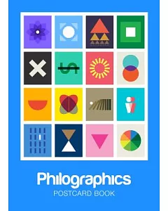 Philographics Postcard Book