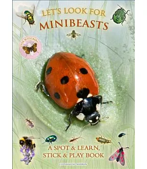 Let’s Look for Minibeasts: A Spot & Learn, Stick & Play Book