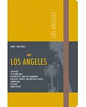 Los Angeles Visual Notebook: Yellow Leather