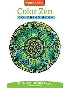 Color Zen Adult Coloring Book: Perfectly Portable Pages