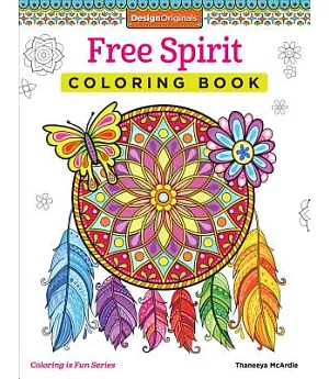 Free Spirit Adult Coloring Book