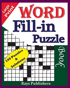 Word Fill-in Puzzle Book