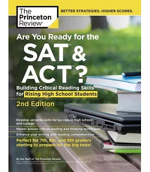 Are You Ready for the Sat & Act?: Building Critical Reading Skills for Rising High School Students