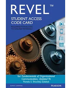 Fundamentals of Organizational Communication Revel Access Code