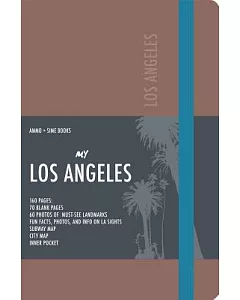 Los Angeles Visual Notebook: Brown Leather