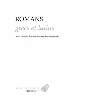 Romans Grecs Et Latins