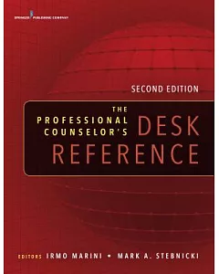 The Professional Counselor’s Desk Reference