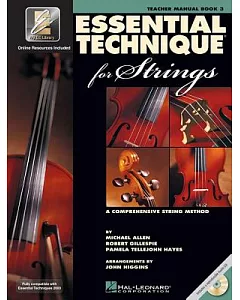 Essential Technique 2000 for Strings: Teachers Manual