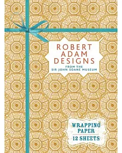 Robert Adam Designs from Sir John Soane’s Museum: Wrapping Paper - 12 Sheets