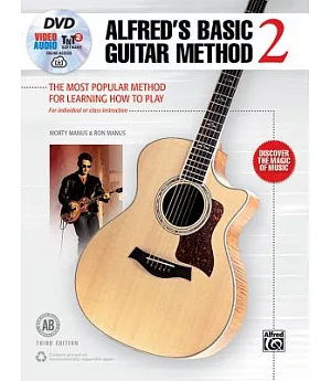 Alfred’s Basic Guitar Method 2: The Most Popular Method for Learning How to Play, For Individual or Class Instruction