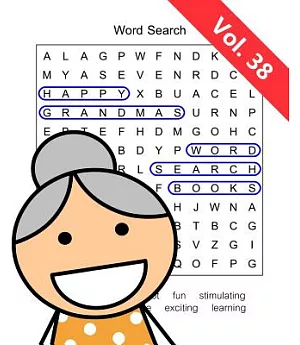 Happy Grandma’s Word Search Books