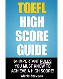 Toefl High Score Guide