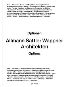 Allmann Sattler Wappner Architekten: Options