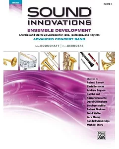 Sound Innovations for Concert Band: Ensemble Development for Advanced Concert Band: Flute