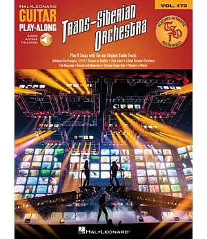 Trans-Siberian Orchestra: Guitar Play-Along Volume 173 Includes Authentic Tso Original Studio Tracks to Play Along With!