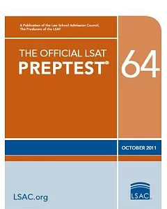 The Official LSAT Preptest 64: October 2011
