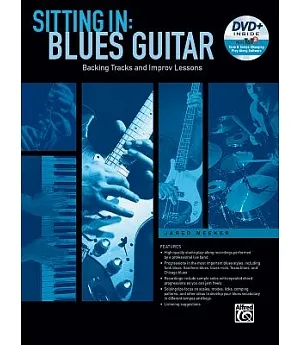 Sitting in Blues Guitar: Backing Tracks and Improv Lessons