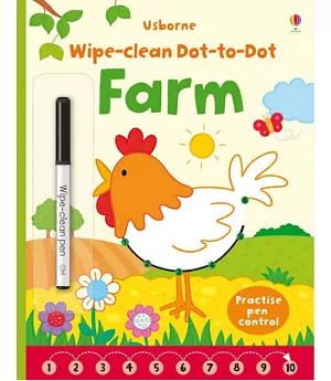 Wipe-Clean Dot-to-Dot Farm