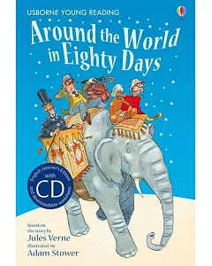 Around the World in Eighty Days (with CD) (Usborne English Learners’ Editions: Advanced)