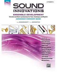 Sound Innovations for Concert Band: Ensemble Development for Advanced Concert Band: B-flat Trumpet 2