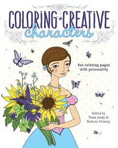Coloring Creative Characters Adult Coloring Book: Fun Coloring Pages With Personality