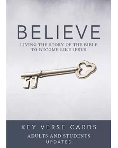 Believe: Key Verse Cards, Adult