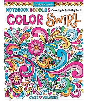 Color Swirl Adult Coloring Book