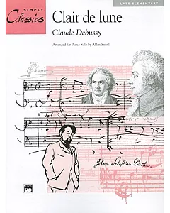 Clair De Lune: Late Elementary Piano Solo: Sheet