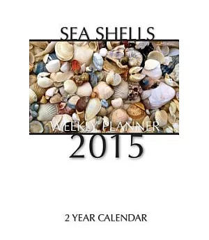 Sea Shells Weekly Planner 2015-2016