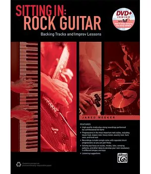 Sitting in Rock Guitar: Backing Tracks and Improv Lessons