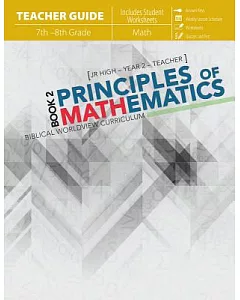 Principles of Mathematics Book 2 7th - 8th Grade